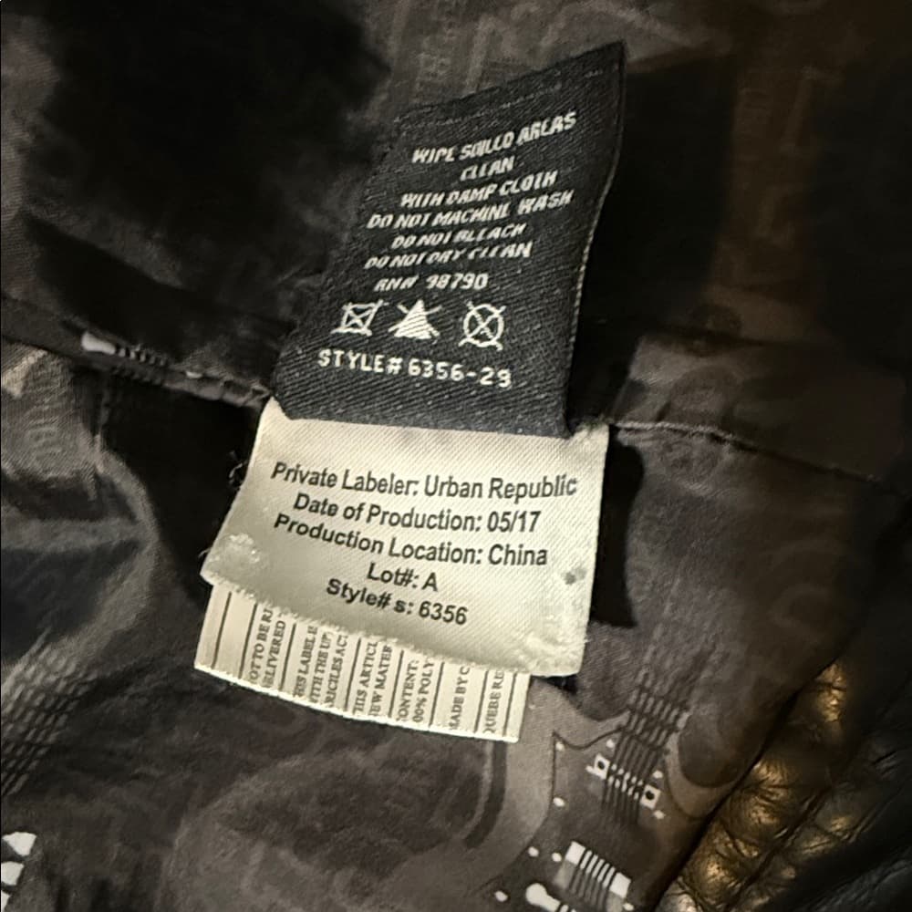 Urban Republic Black Jacket with Gray Hood - Thumbnail 10