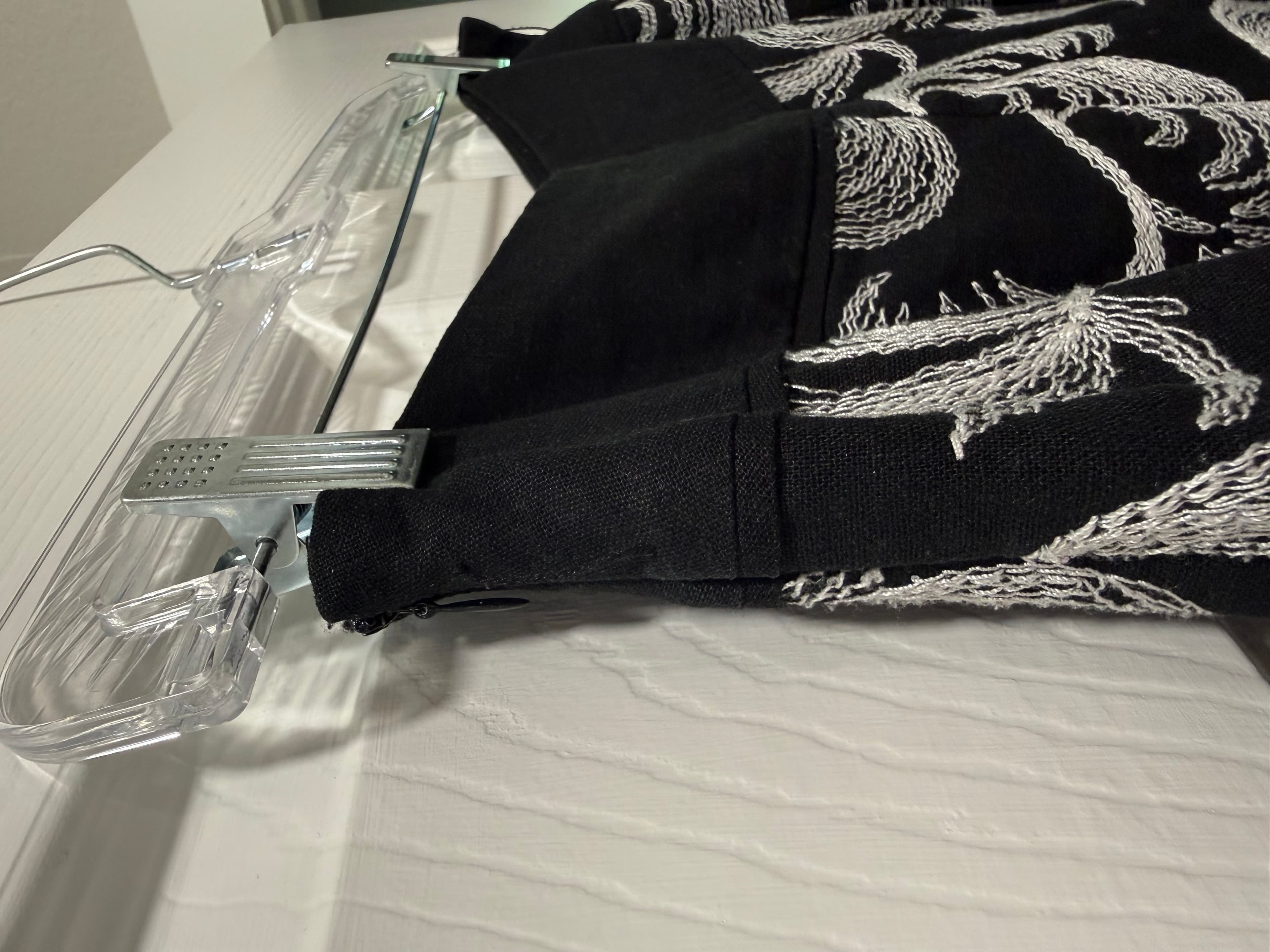 Willis Smith Black A-Line Skirt Size 6 - Thumbnail 5