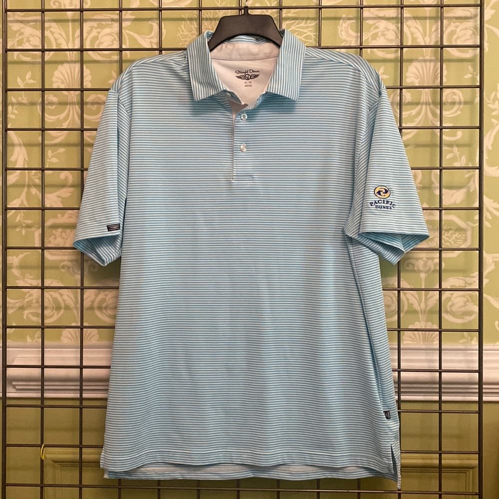 Straight Down striped polo shirt - Thumbnail 4