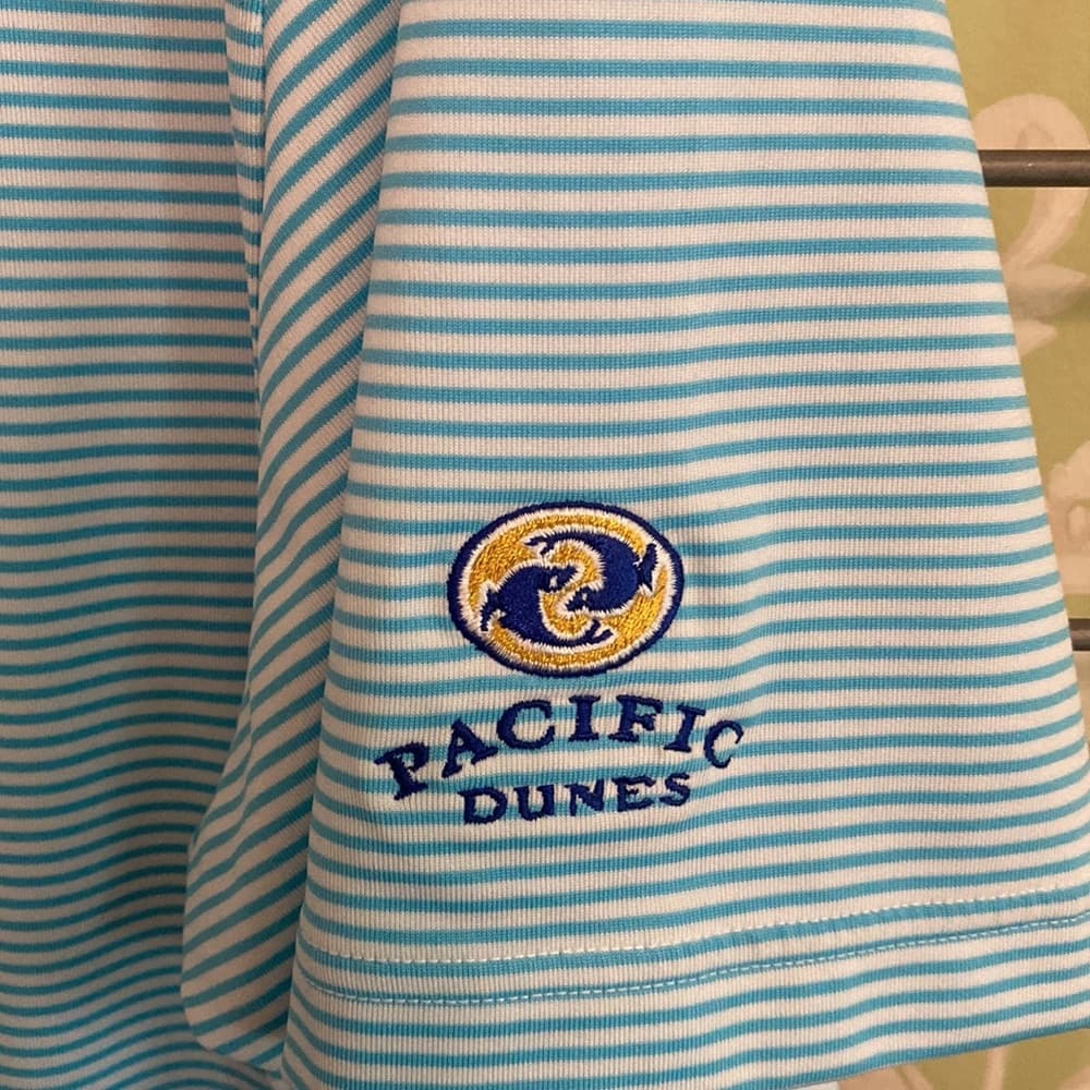 Straight Down striped polo shirt - Thumbnail 2
