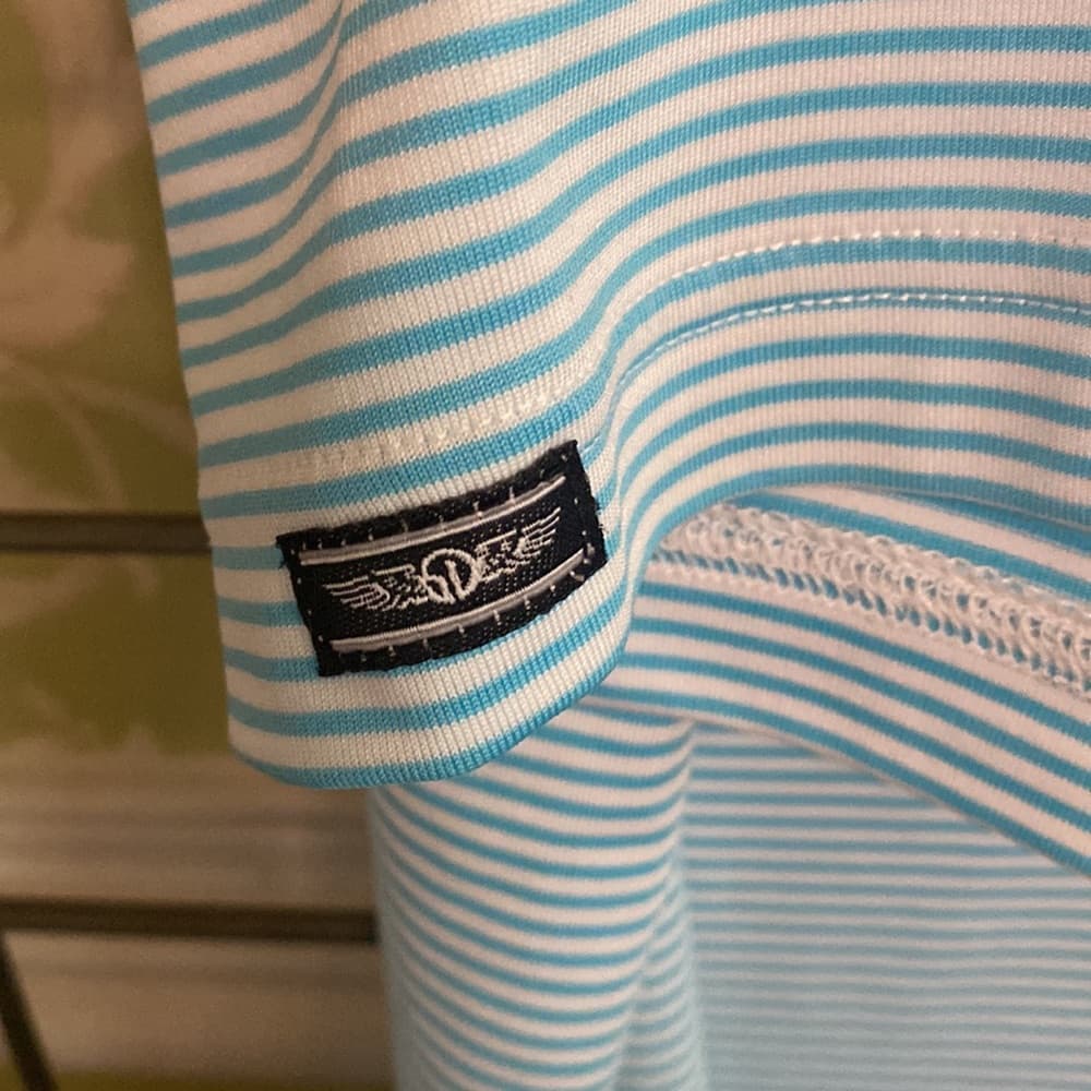 Straight Down striped polo shirt - Thumbnail 3
