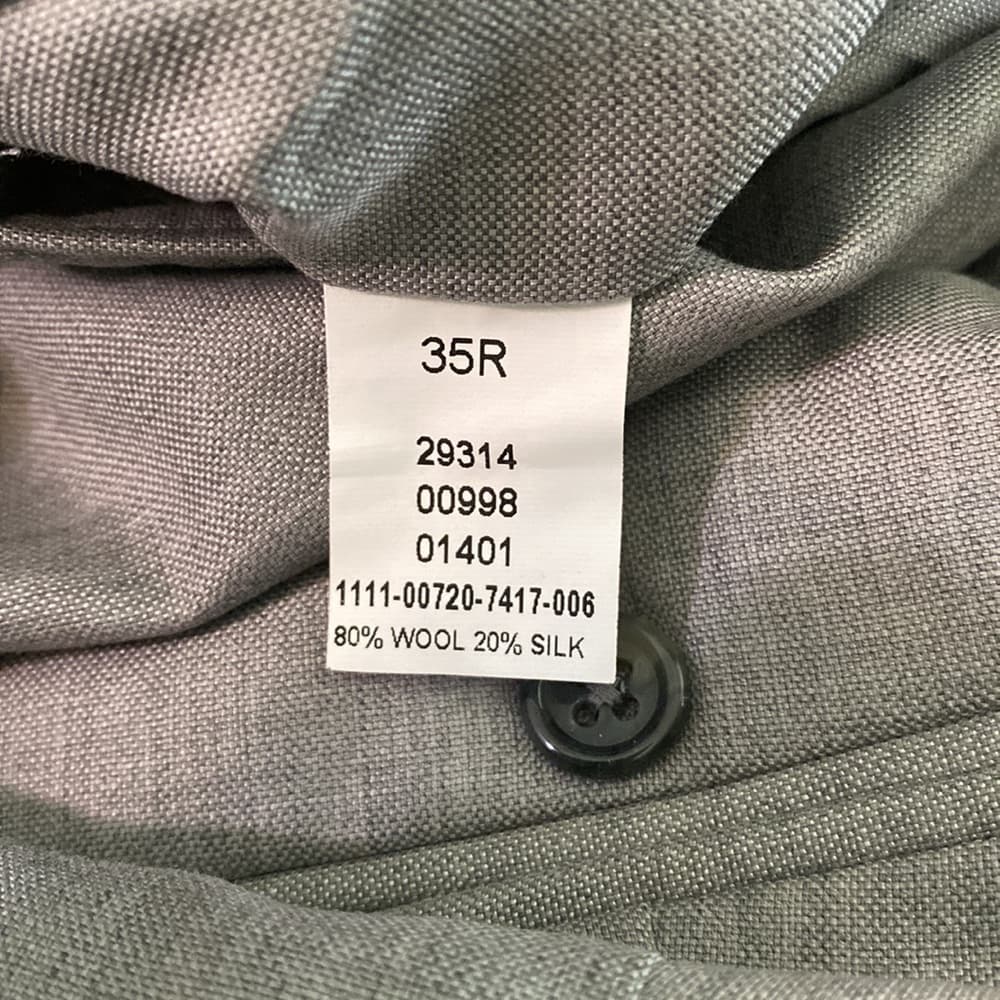 35 x 26 Jos. A. Bank gray dress slacks - Thumbnail 4