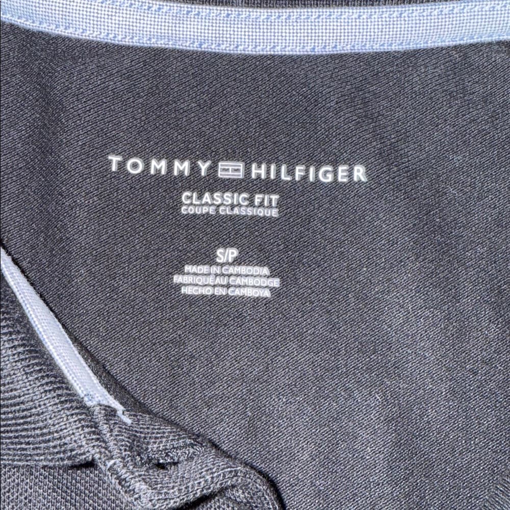 Classic Black Polo Shirt - Size small - Thumbnail 4