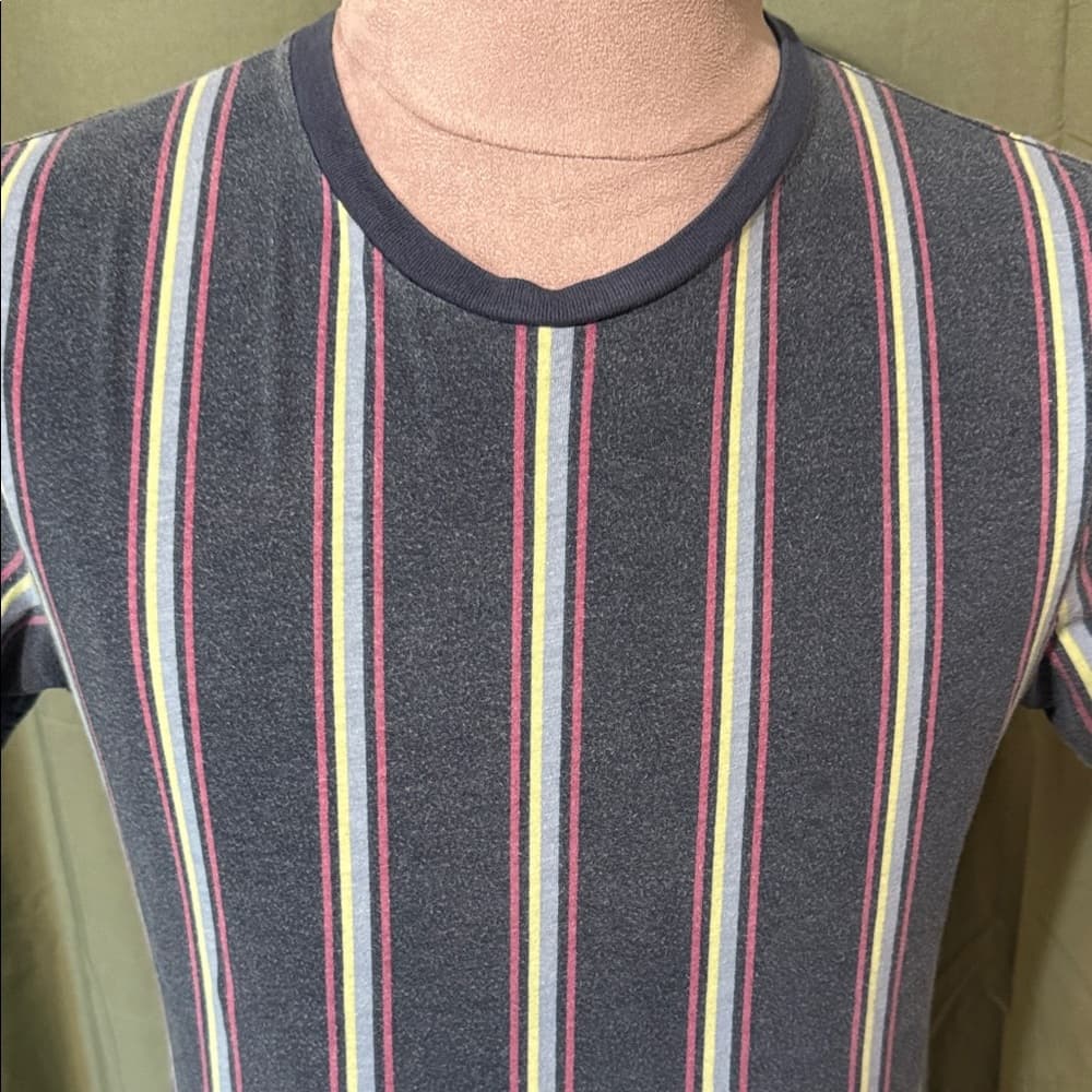 Abercrombie & Fitch Multicolor Striped Tee - Thumbnail 2