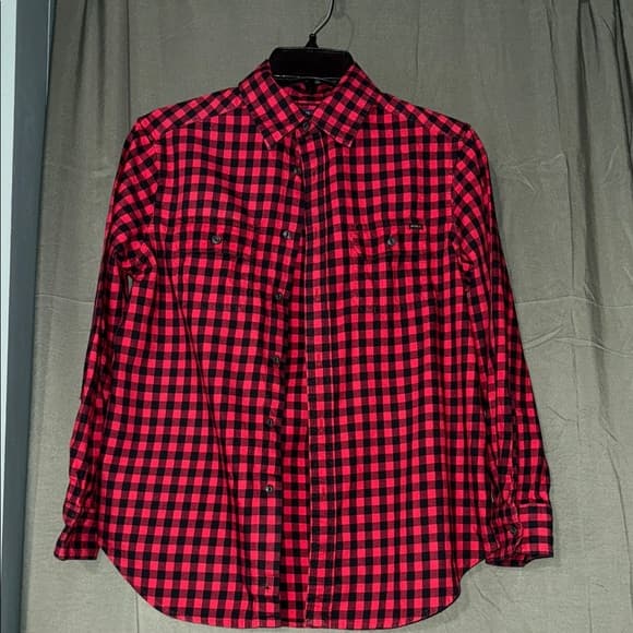 Polo by Ralph Lauren Red and Black Checkered Shirt - Thumbnail 4