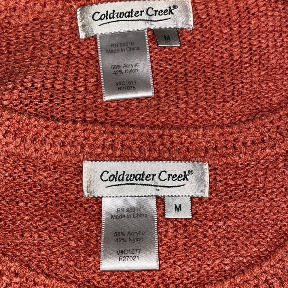 Coldwater Creek Coral Knut Matching Set - Size Medium - Thumbnail 7