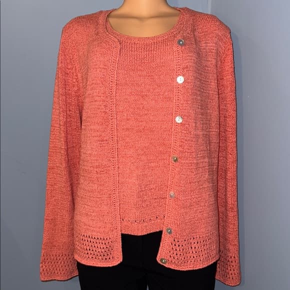 Coldwater Creek Coral Knut Matching Set - Size Medium - Thumbnail 10