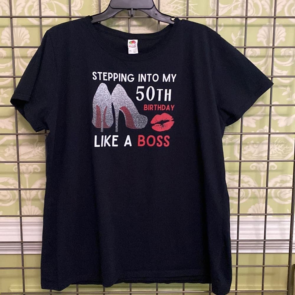 Stepping into my 50th birthday tee - Thumbnail 3