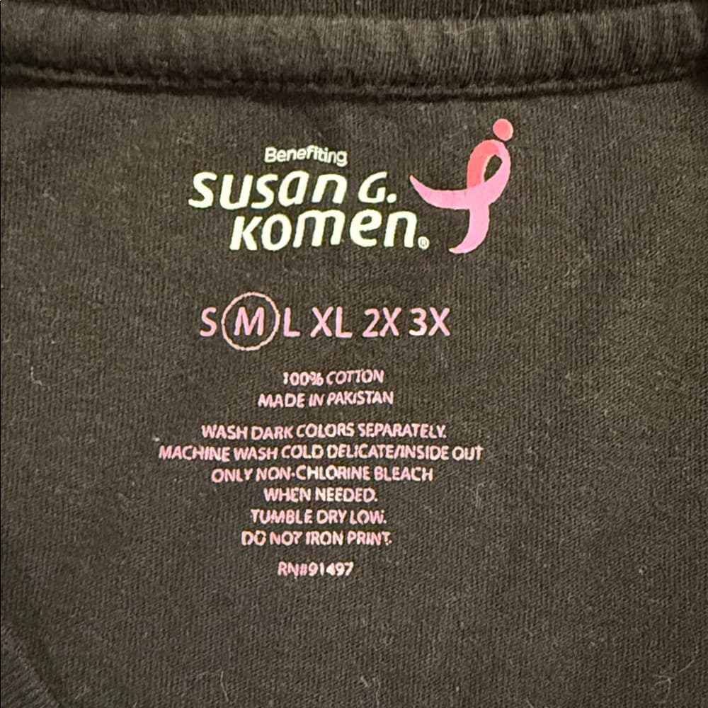 Susan G. Komen "Army in Pink" Breast Cancer Awareness T-Shirt - Thumbnail 2