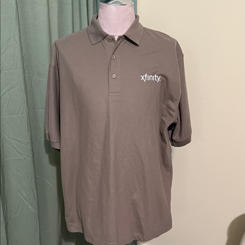 Brown Xfinity Polo Shirt for Men - Thumbnail 3