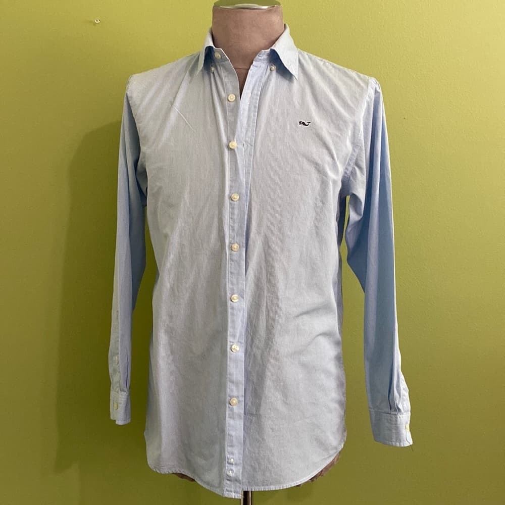 Men’s long sleeve button down shirt - Thumbnail 2