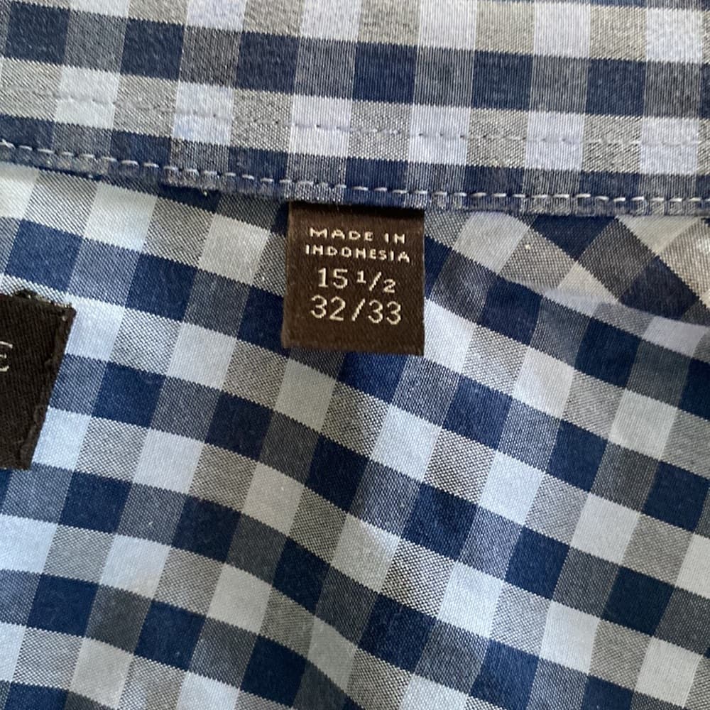 The Men’s Store Bloomingdales button down dress shirt - Thumbnail 2