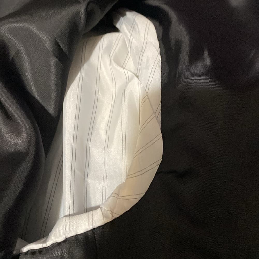 Men’s black suit blazer - Thumbnail 4