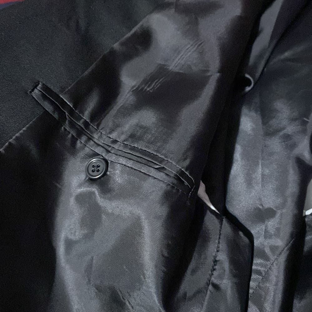 Men’s black suit blazer - Thumbnail 5