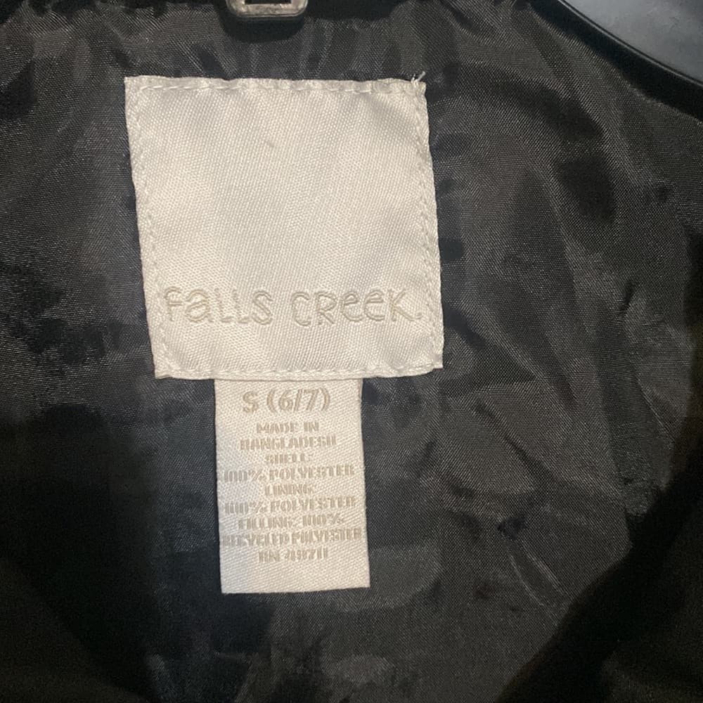 Falls Creek grey/black puffer jacket - Thumbnail 2