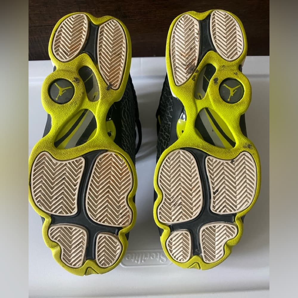 Nike Air Jordan 6 Rings Venom Green Sneakers* - Thumbnail 6