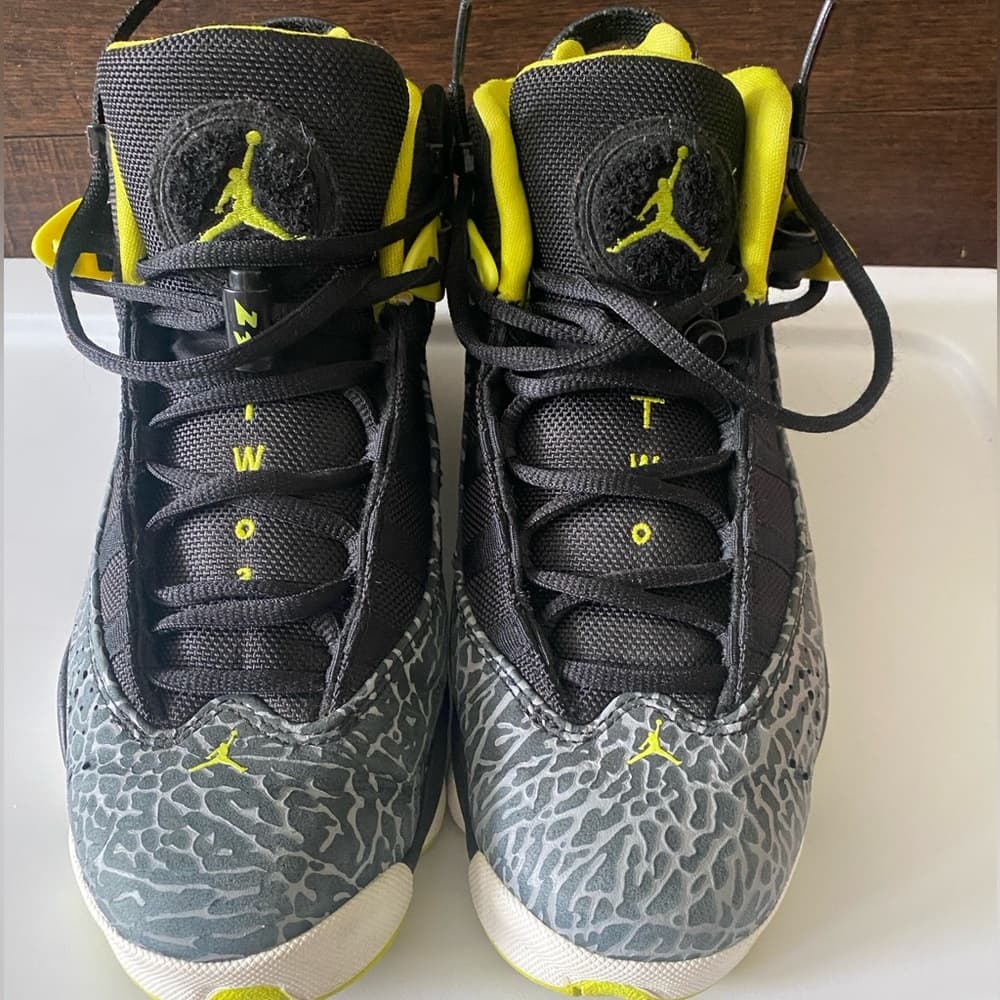 Nike Air Jordan 6 Rings Venom Green Sneakers* - Thumbnail 2