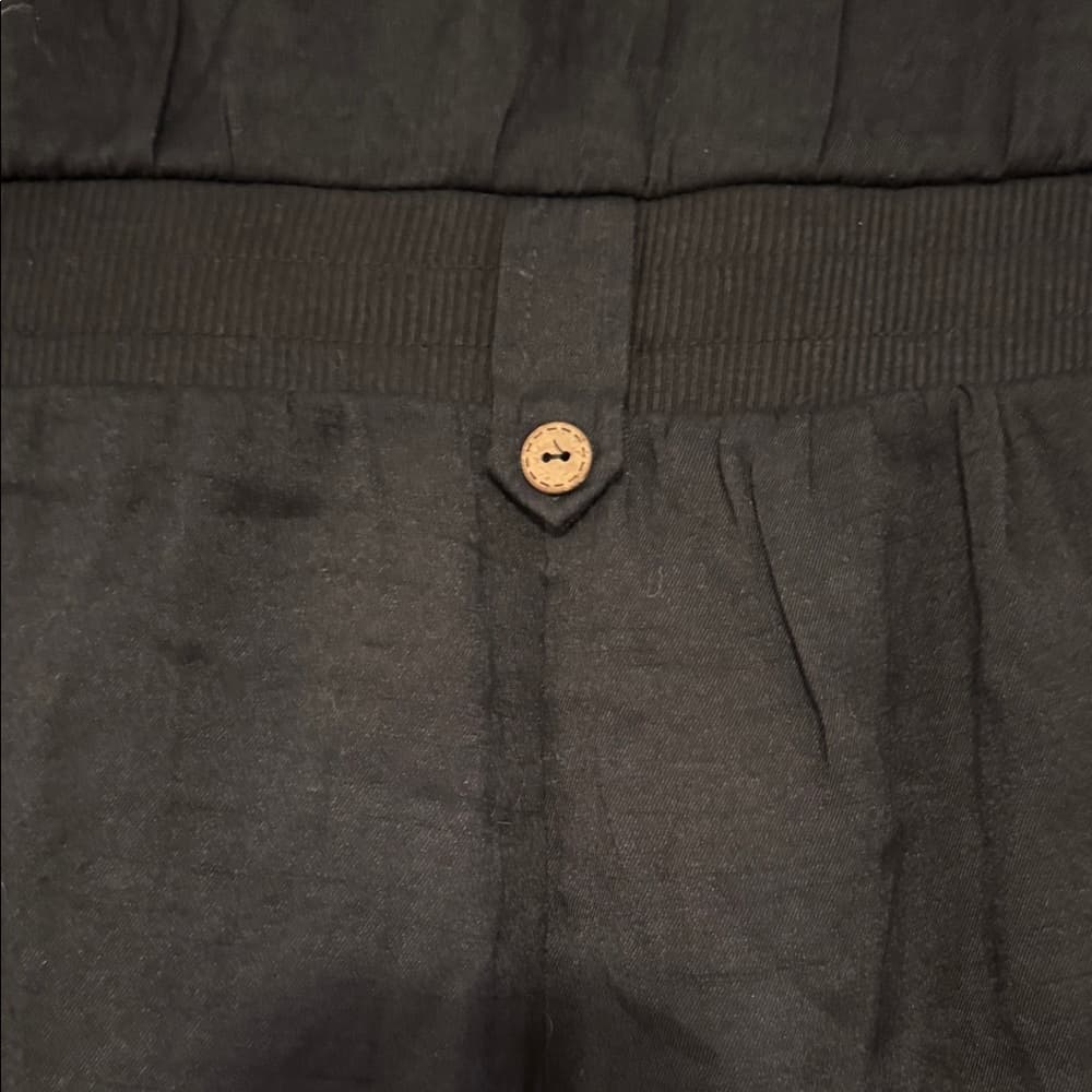 Stylish Rhapsody Black Jumpsuit - Size Small/Petite - Thumbnail 7