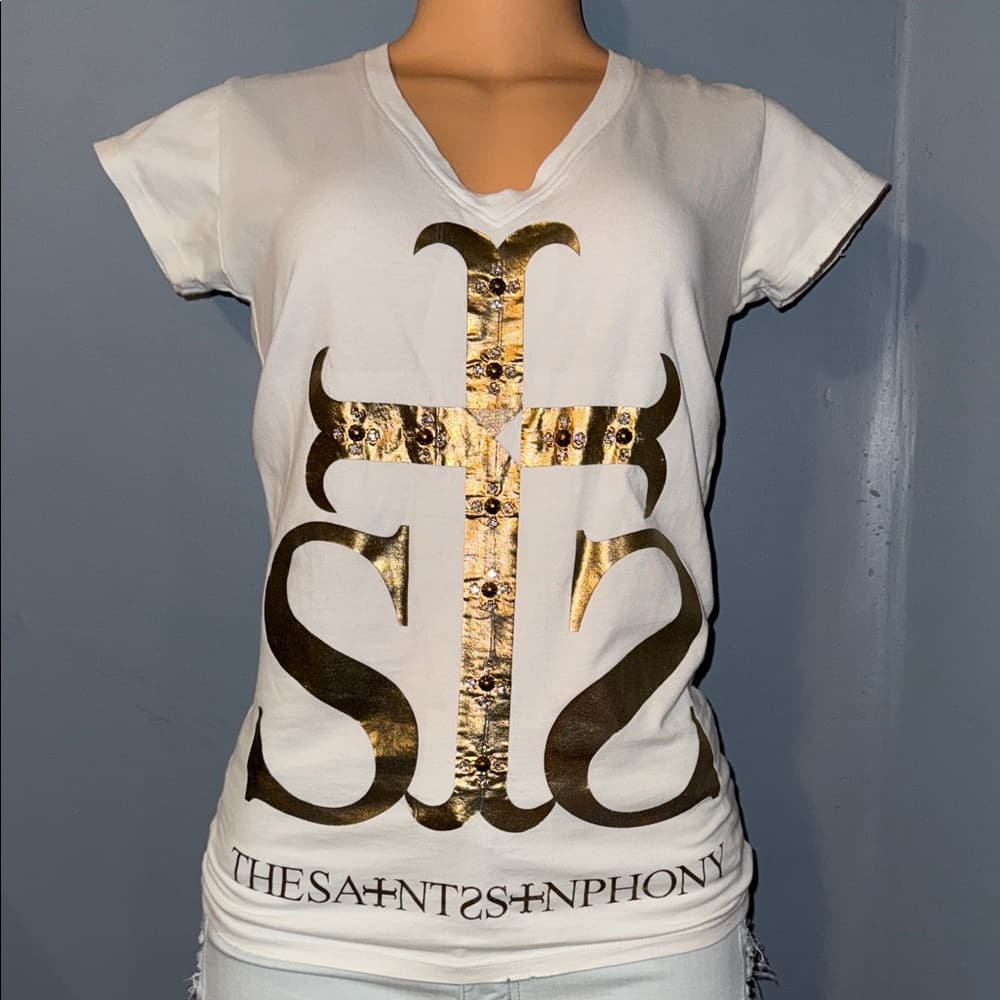 The Saints Sinphony Graphic Tee - Size Small - Thumbnail 8