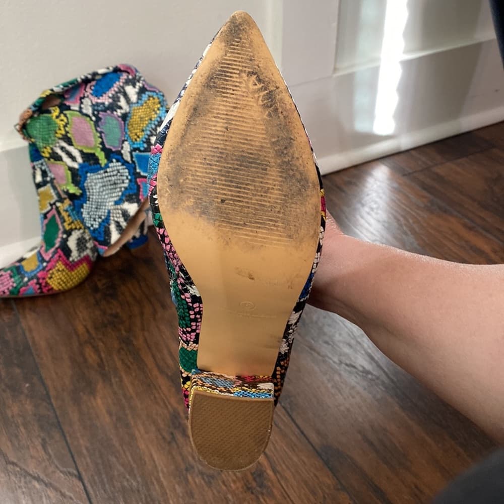 Liliana Hariot Rainbow Slouchy Boots Size 6 - Thumbnail 3