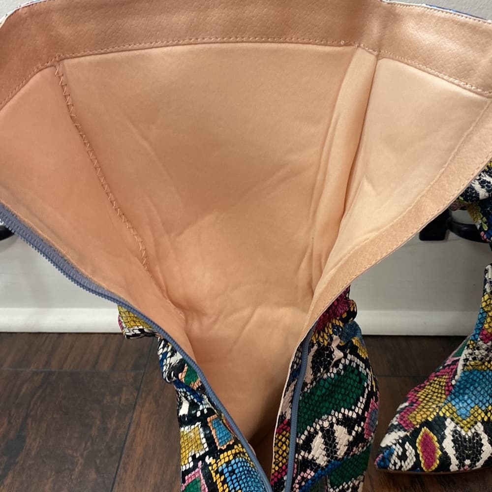 Liliana Hariot Rainbow Slouchy Boots Size 6 - Thumbnail 6