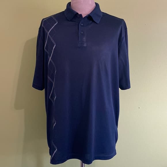 Haggar cool 18 pro polo shirt - Thumbnail 4