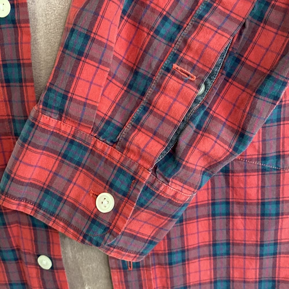 J Crew long sleeve button down shirt - Thumbnail 2