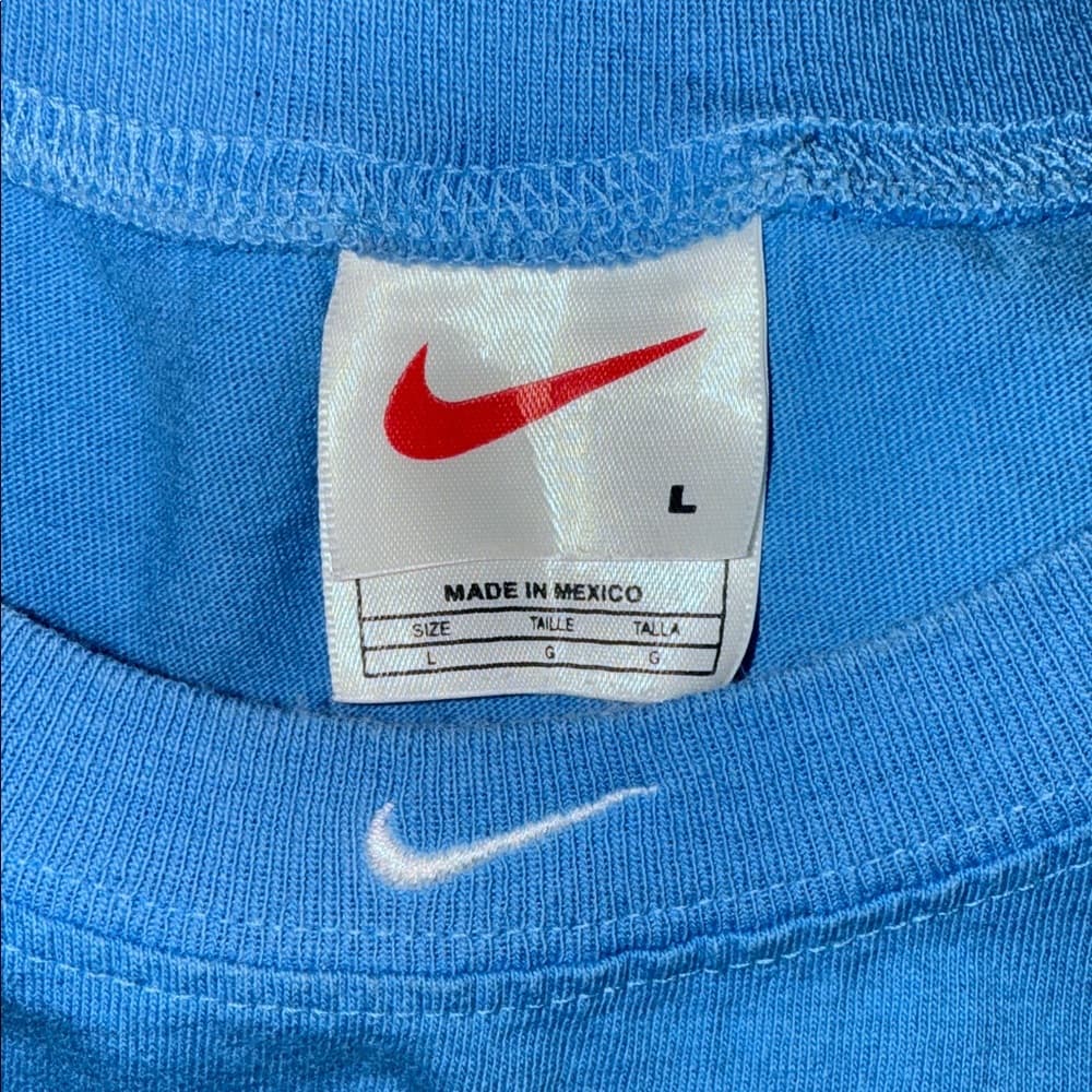Nike Men's Light Blue Basketball Tank Top - Thumbnail 3