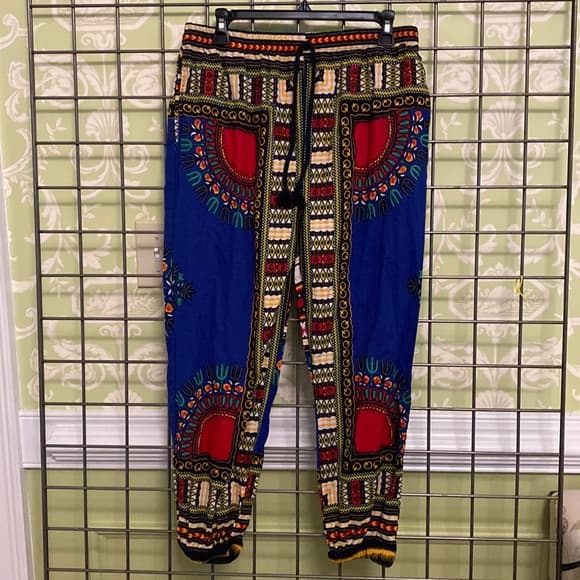 Beautiful multicolored pattern pants - Thumbnail 4