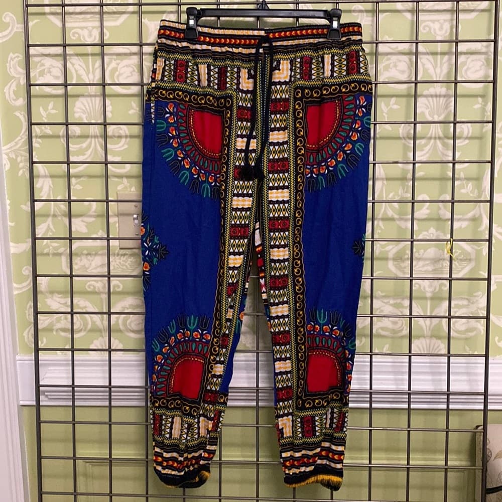 Beautiful multicolored pattern pants - Thumbnail 3