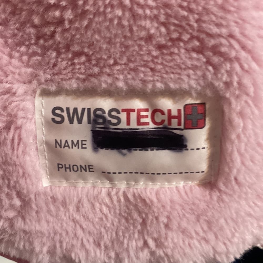 Swiss Tech pink puffer jacket - Thumbnail 4
