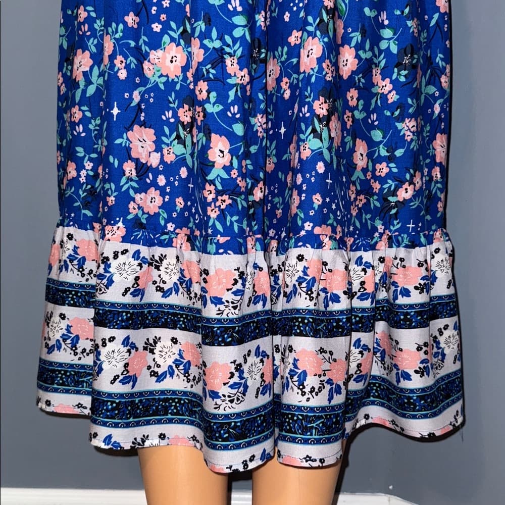Merokeety Floral Boho Skirt - Size Medium - Thumbnail 3