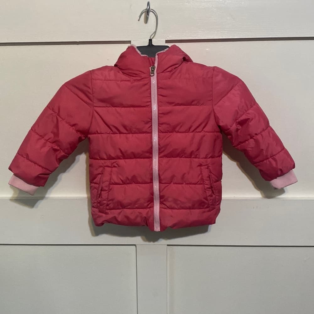 Swiss Tech pink puffer jacket - Thumbnail 8