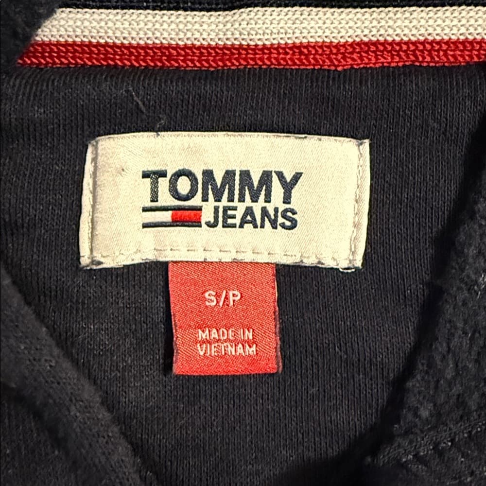Tommy Jeans Cropped Hoodie - Size Small - Thumbnail 5