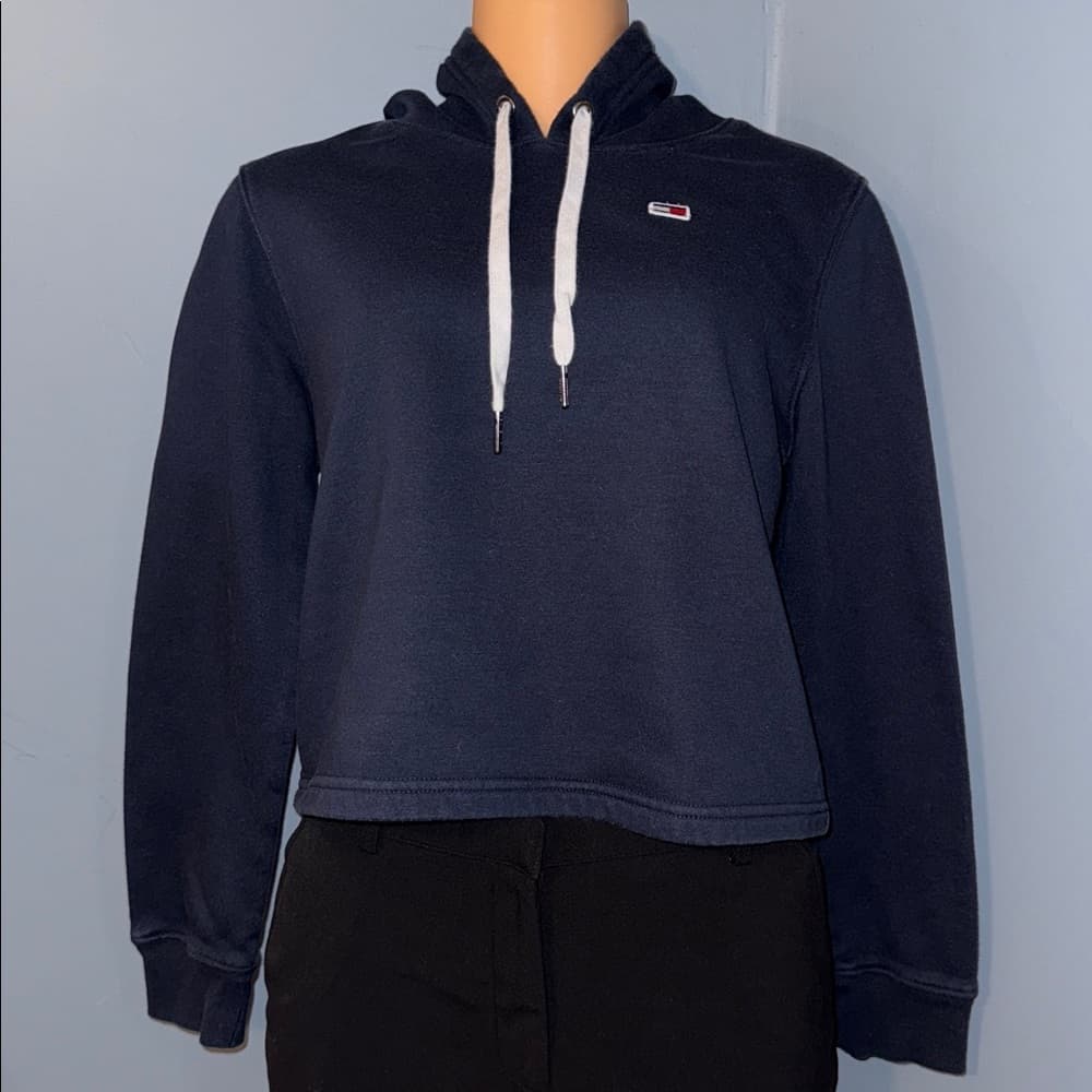 Tommy Jeans Cropped Hoodie - Size Small - Thumbnail 6