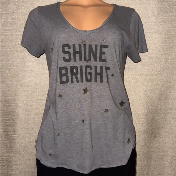 Hollister "Shine Bright" Graphic Tee - Size Small - Thumbnail 5