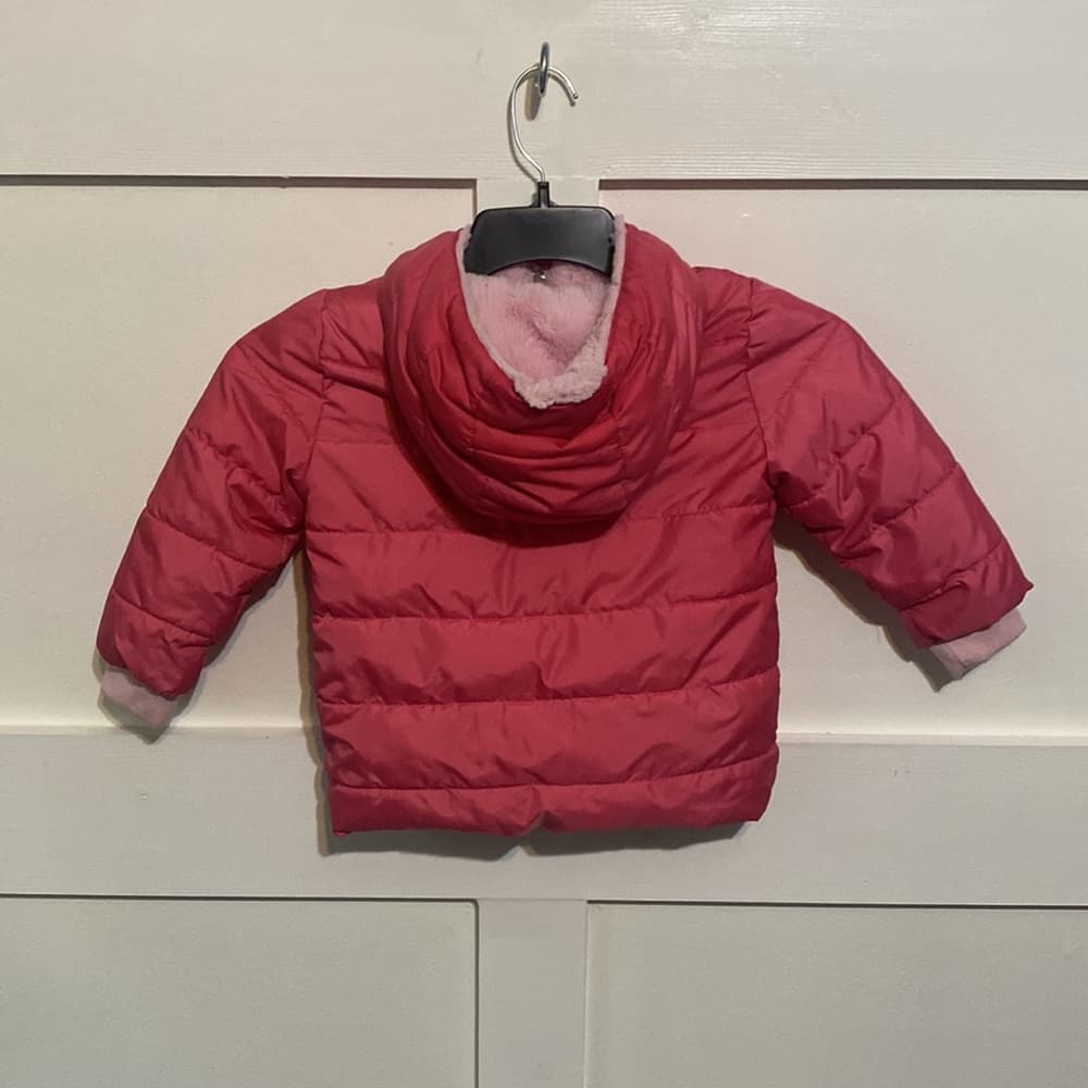 Swiss Tech pink puffer jacket - Thumbnail 2