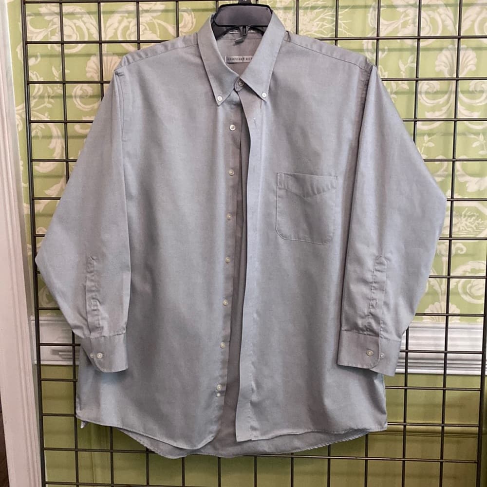 Gray Geoffrey Beene Men’s Button Down - Thumbnail 3