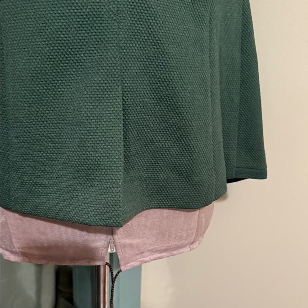 Dark Green Dress Jacket - Thumbnail 2