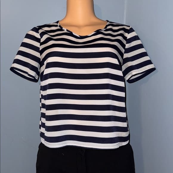 Forever 21 Striped Blouse Top – Size Small - Thumbnail 4