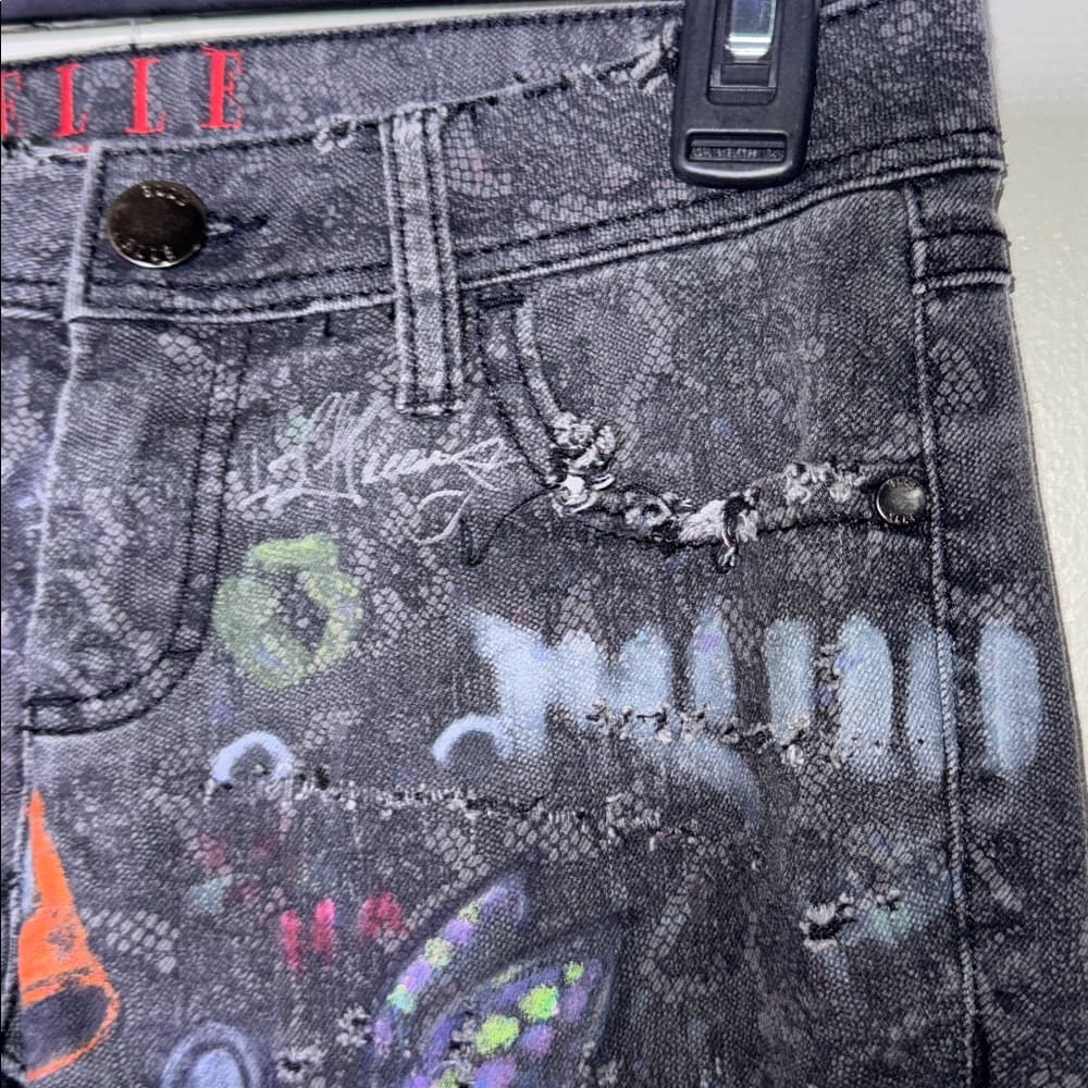 ELLE graffiti jeans - Thumbnail 5