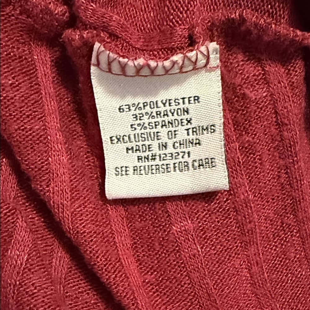 Forever 21 Ribbed Pullover Sweater, Size 2X - Thumbnail 3