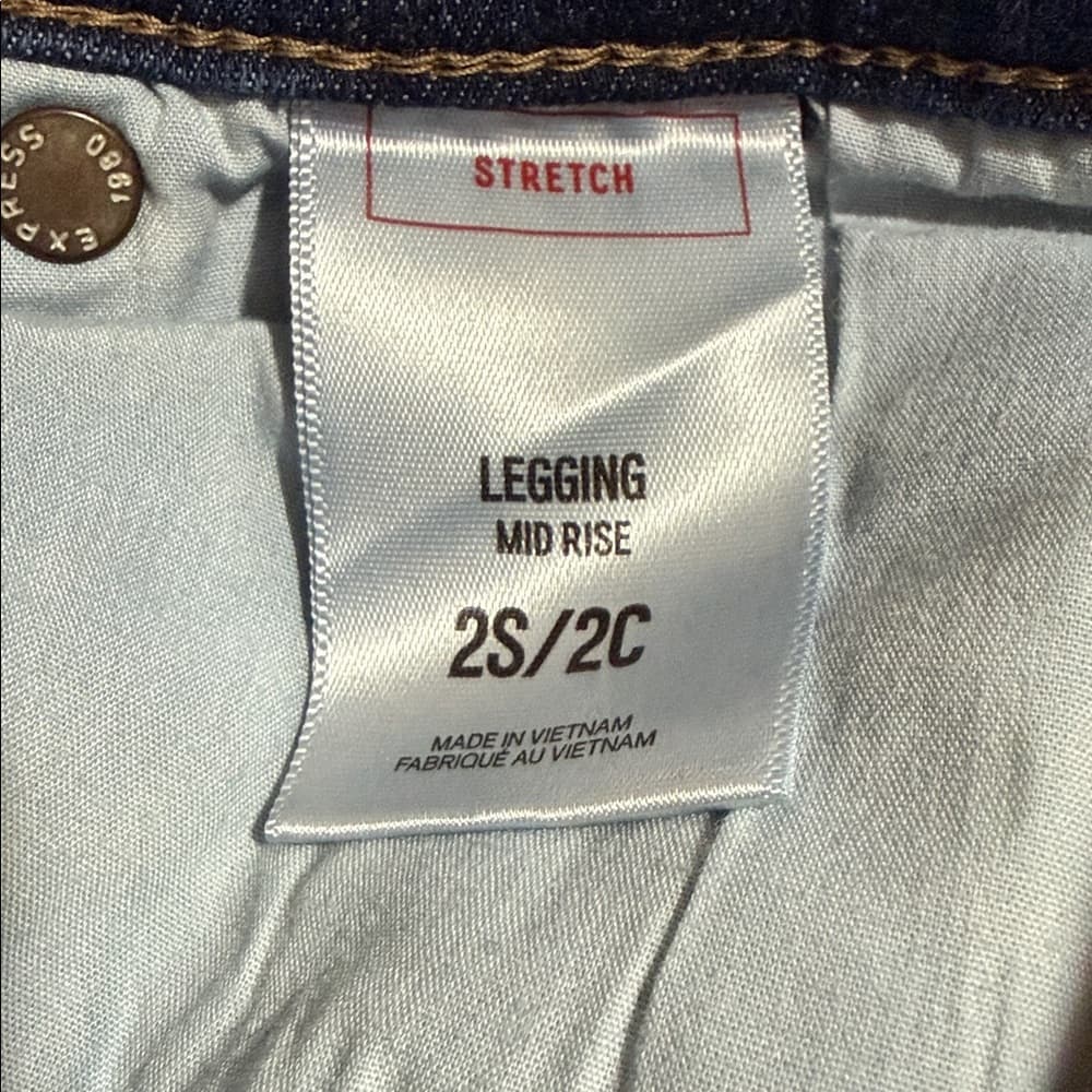 Express mid rise jegging - Thumbnail 8