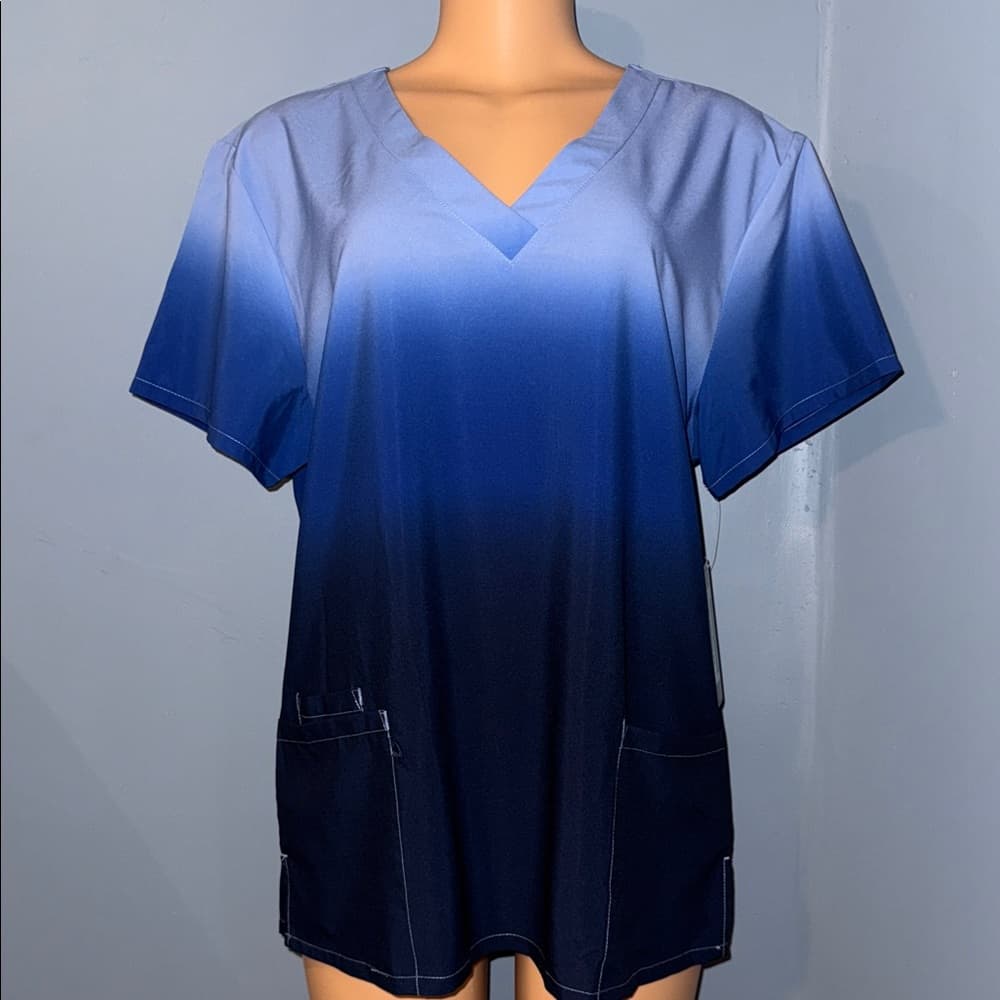 GT Performance Gradient Scrub Top - Size XL - Thumbnail 12