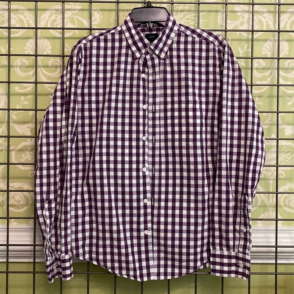 Men’s long sleeve button down shirt - Thumbnail 3