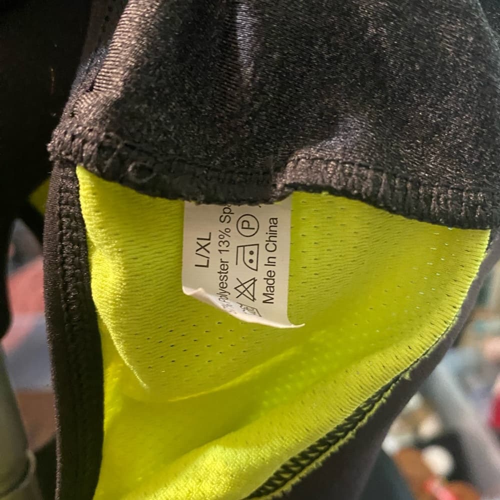 Neon Sports Bra Front Zip - Thumbnail 3