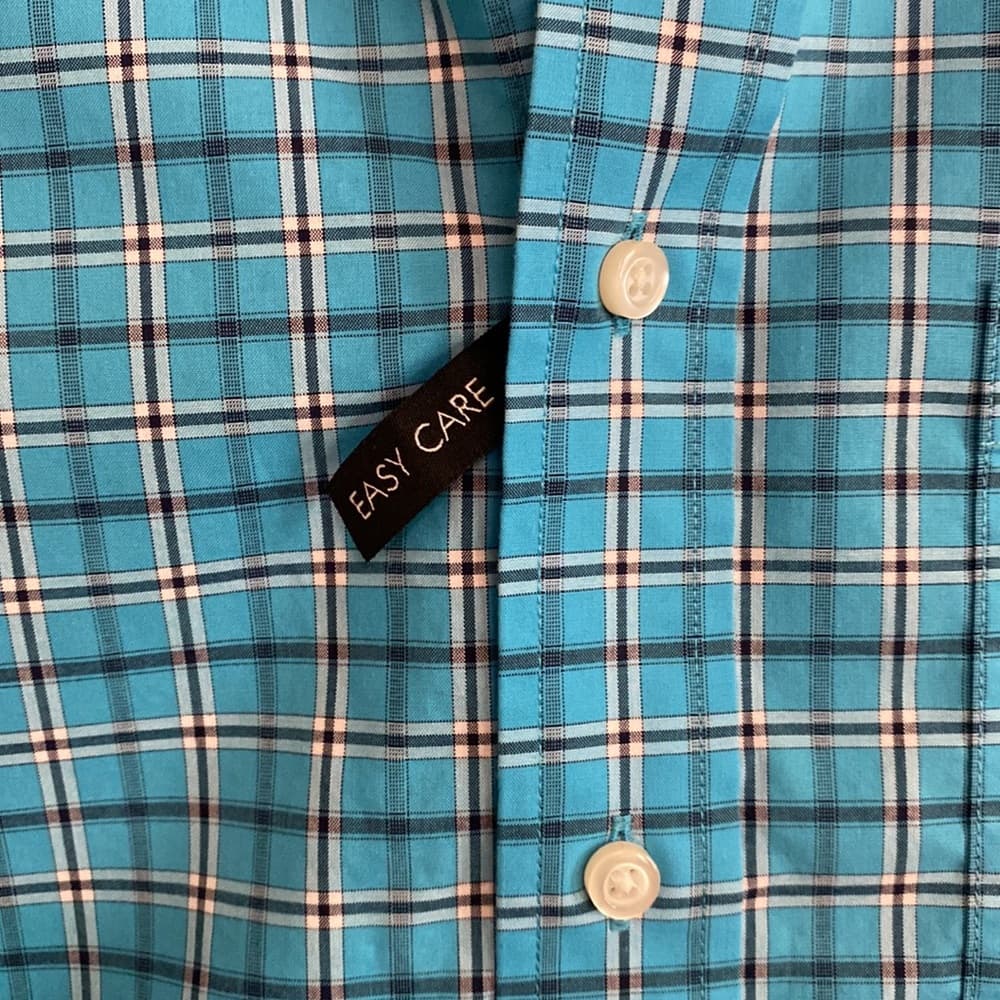 Jos. A. Banks plaid long sleeve button down shirt - Thumbnail 2