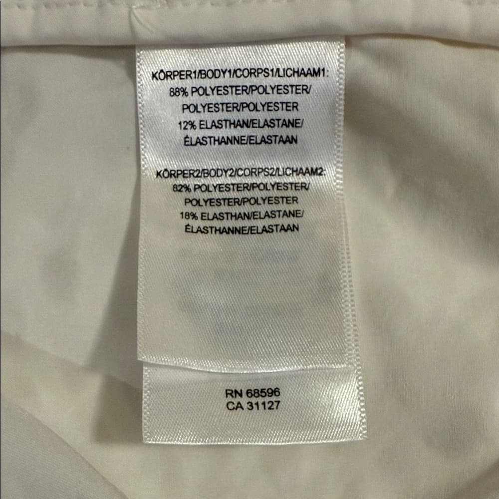 DKNY White Hooded Jacket - Size small - Thumbnail 7