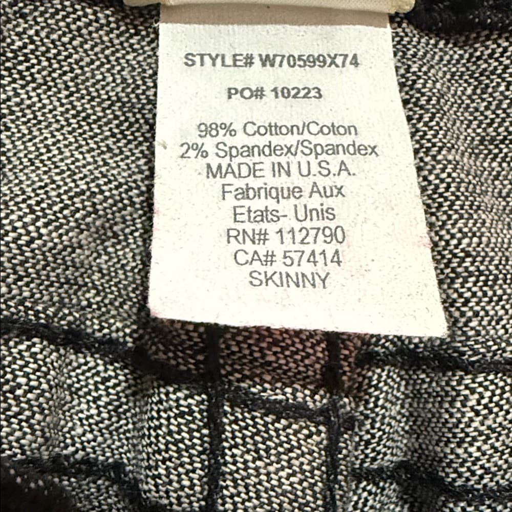 True Religion Black Rhinestone Skinny Jeans – Size 27 - Thumbnail 10