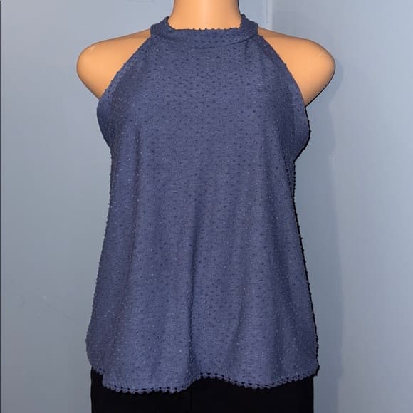 Chic Textured Halter Top – Perfect for Any Occasion, Size Small - Thumbnail 6